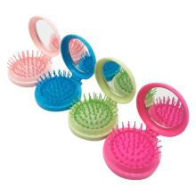 Bag Size Portable Mirror Brush for Travel